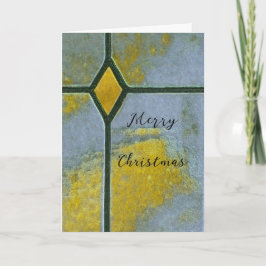 Cartão Mensagem cristã Cristo para o mundo 