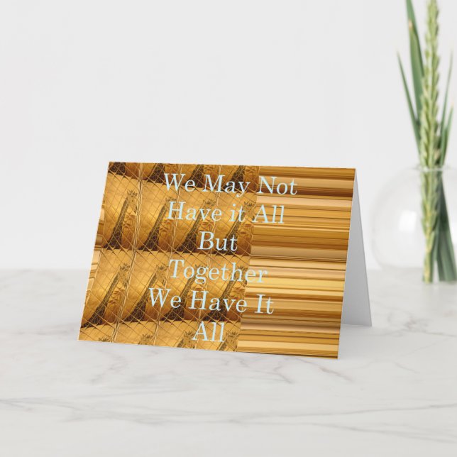 Cartão Mensagem inspiradora com Design de vida selvagem a (Frente)