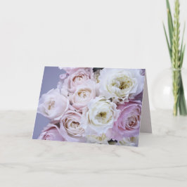 Cartão Mensagem Personalizada Floral
