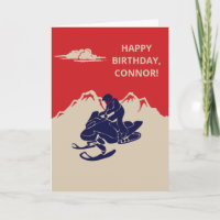 Mensagem Personalizada Snowmobile e Mountain