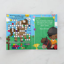 Mensagem Secreta de Aniversário de Meninos Negros