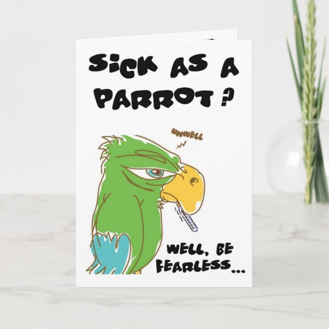 Cartão Mensagens de Melhoras  (Frente)