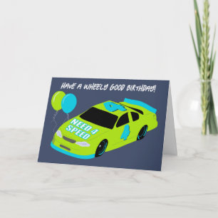 Cartão Mensagens personalizadas 4.o aniversário