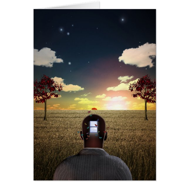 Cartão Mente de Windowed (Frente)