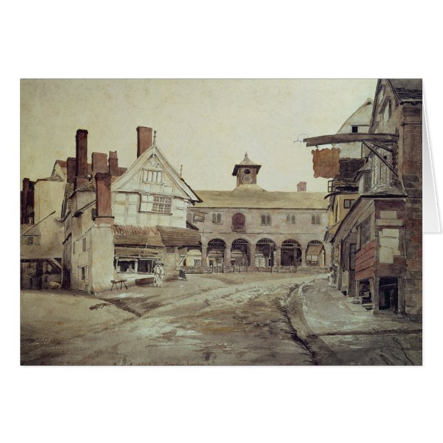 Cartão Mercado, Hereford, 1803 (Frente Horizontal)