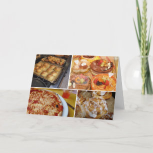 Cartão Mercadorias cozidas, um cartaz de Brad Hines