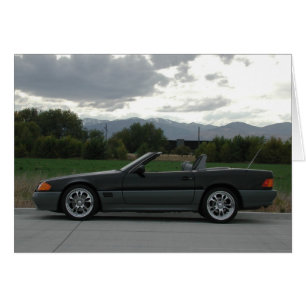 Cartão Mercedes-Benz 500 SL Roadster