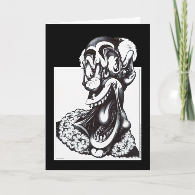 Cartão Merci the Clown (Frente)