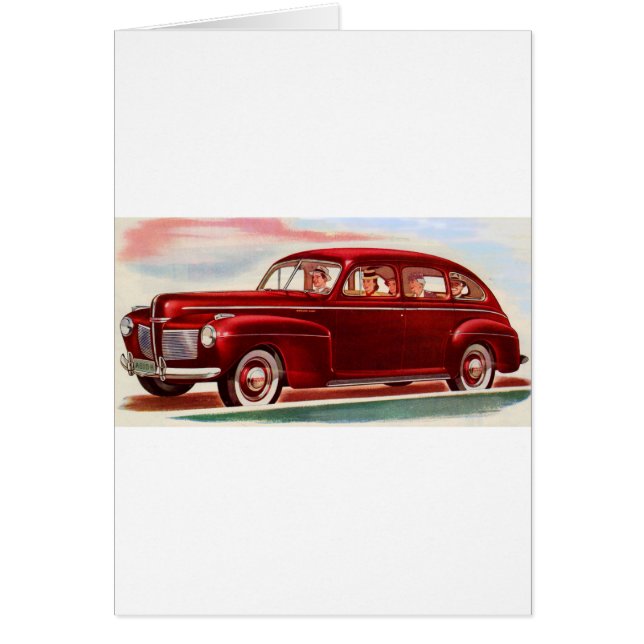 Cartão Mercúrio vermelho 1941 8 (Frente)