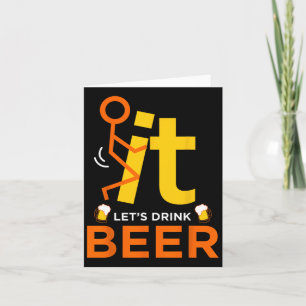 Cartão Merda, Vamos Beber Cerveja - Comédia Ordinária Sob