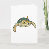 Mergulhador de Tartaruga Snorkel
