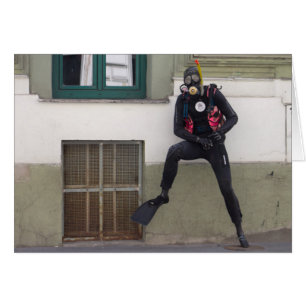 Cartão Mergulhador Seco