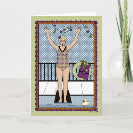 Cartão Mergulhar em_A_Saudação