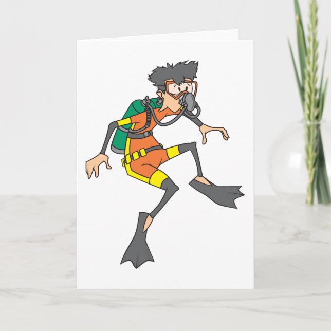 Cartão Mergulho (Frente)