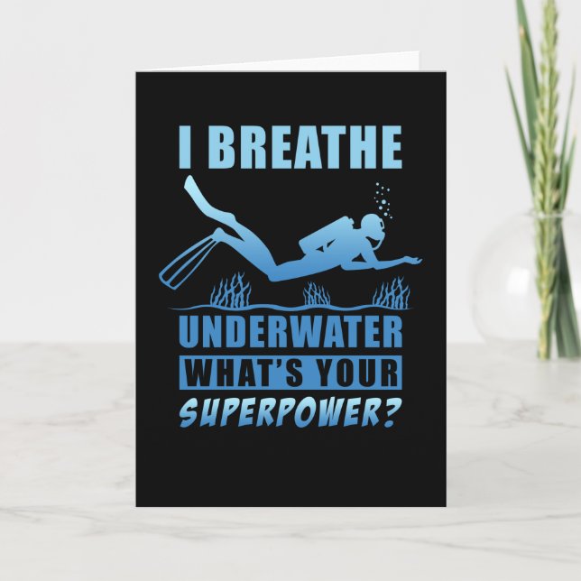 Cartão Mergulho (Frente)