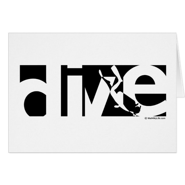 Cartão Mergulho (Frente Horizontal)