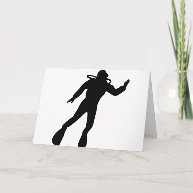 Cartão Mergulho autónomo (Frente)