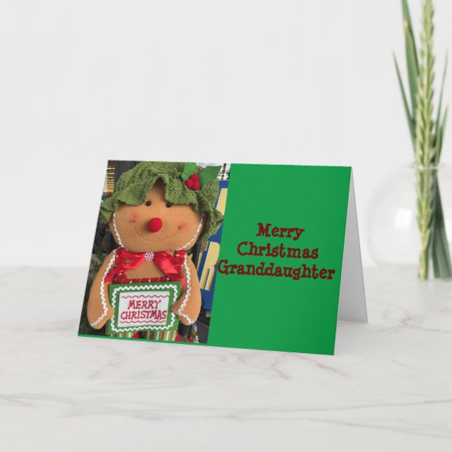 CARTÃO MERGULHO DE NATAL PARA VOCÊ *AVÓ* (Frente)