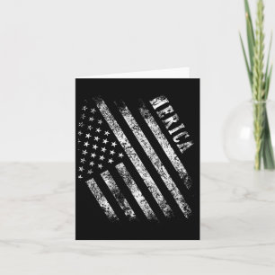 Cartão Merica Patriot American Flag Usa 4 De Julho Presen