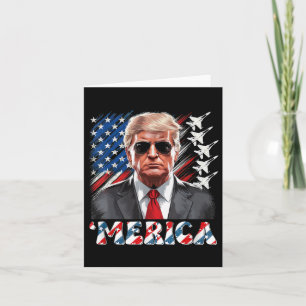 Cartão Merica Trump Feliz 4 De Julho Mulheres Patriotas