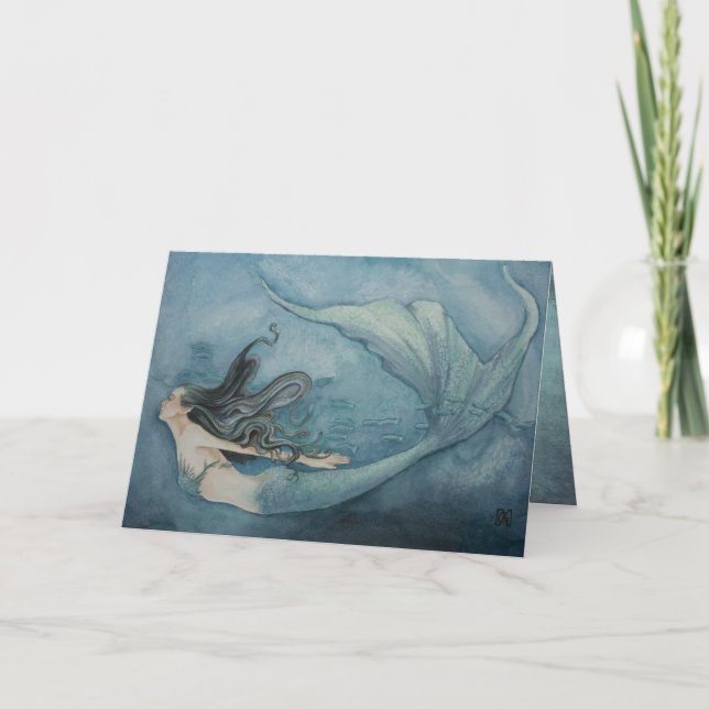 Cartão Mermaid Card (Frente)