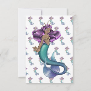 Cartão Mermaid Iole