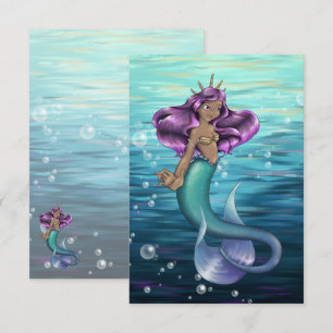 Cartão Mermaid Iole
