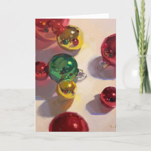 Cartão Merry and Bright Blank Christmas Card