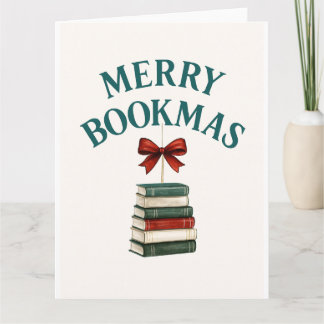 Cartão Merry Bookmas