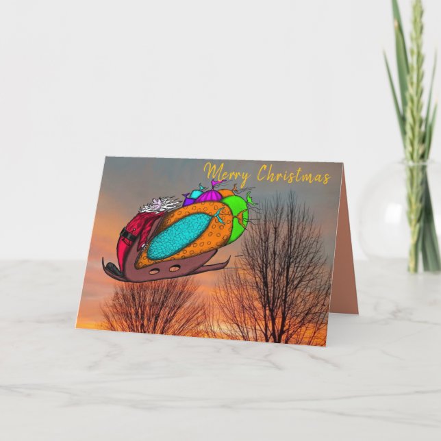 Cartão Merry Christmas Card (Frente)