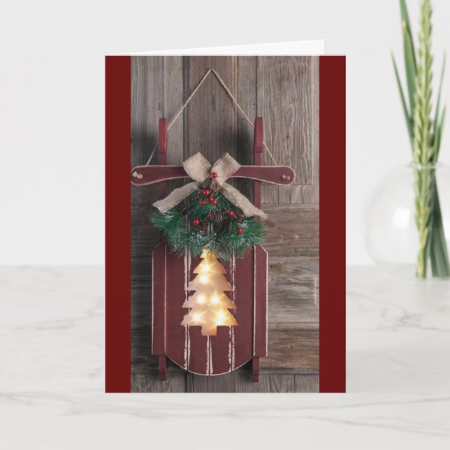 CARTÃO MERRY CHRISTMAS E MUITO FELIZ ANO NOVO (Frente)