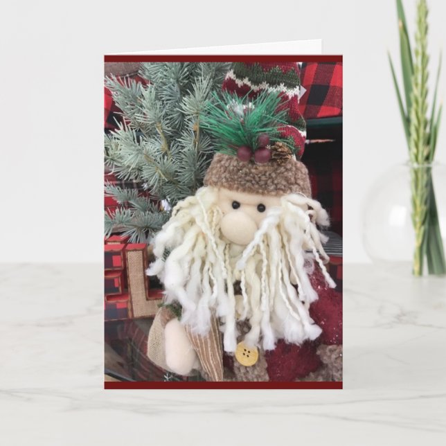 CARTÃO "MERRY CHRISTMAS E MUITO FELIZ ANO NOVO" (Frente)