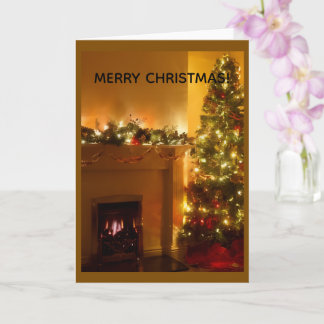 Cartão Merry Christmas Greeting Card