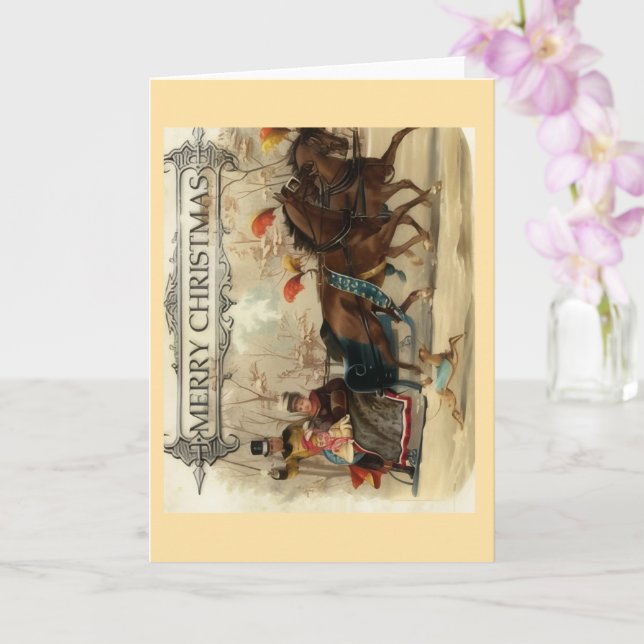 Cartão Merry Christmas Greeting Card (Orquídea)