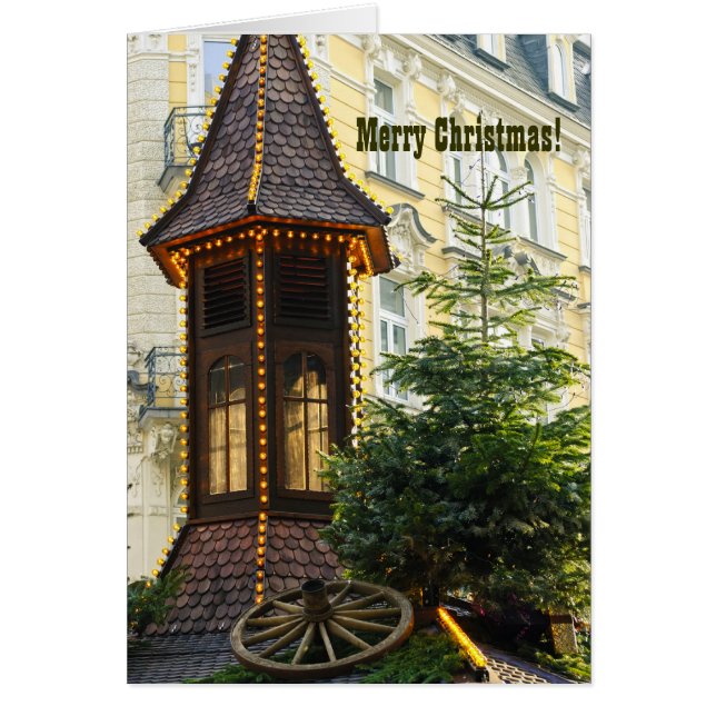 Cartão Merry Christmas Note (Frente)