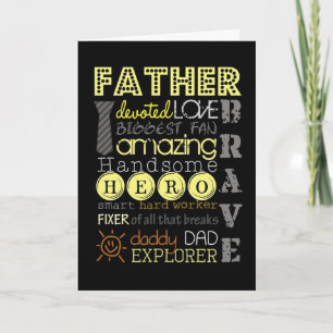 CARTÃO **MERRY CHRISTMAS** PARA O MEU AMOR "PAI"