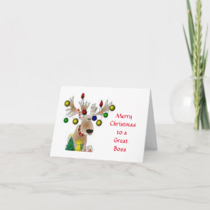 CARTÃO **MERRY CHRISTMAS** PARA UMA PLACA DE "EXCELENTE B