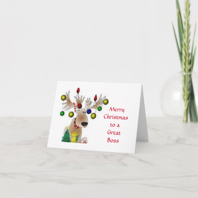 CARTÃO **MERRY CHRISTMAS** PARA UMA PLACA DE "EXCELENTE B (Frente)