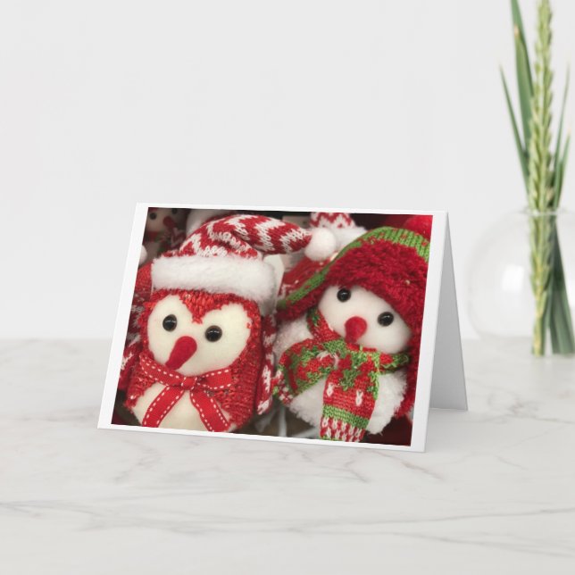 CARTÃO MERRY CHRISTMAS "PEQUENO UM" ESPERO QUE SEJA DIVER (Frente)