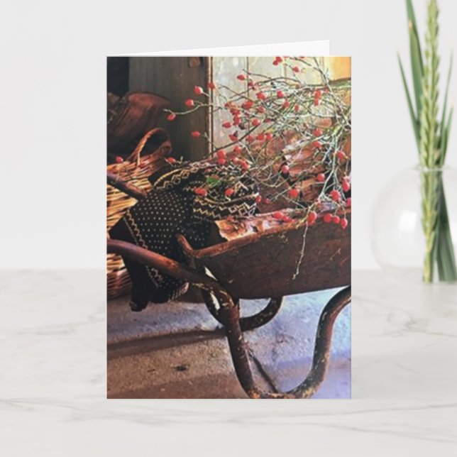 CARTÃO **MERRY NATAL E FELIZ ANO NOVO TAMBÉM** (Frente)