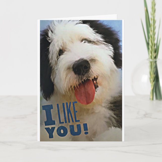 CARTÃO ***MERRY NATMAS*** **AMO VOCÊ** E **COMO VOCÊ** (Frente)