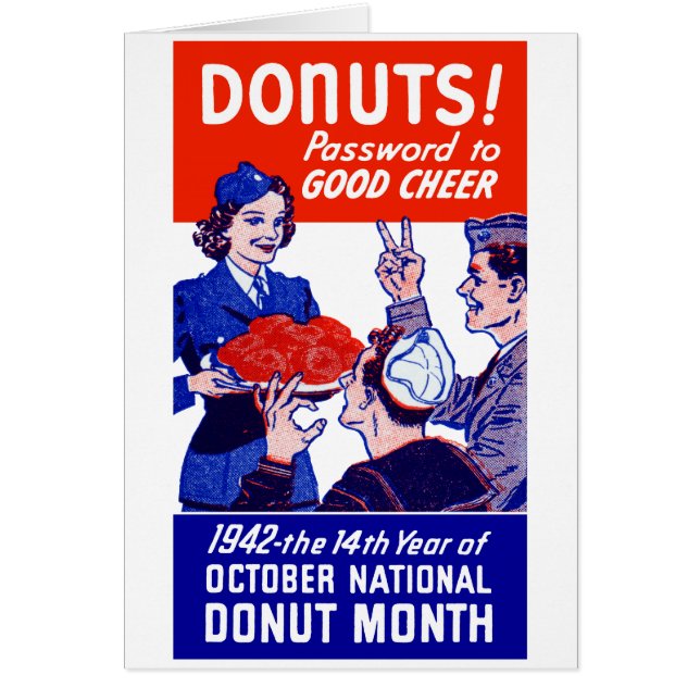 Cartão Mês 1942 da rosquinha (Frente)