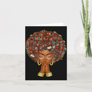 Cartão Mês da História Afro-Americana Mulheres Meninas Am