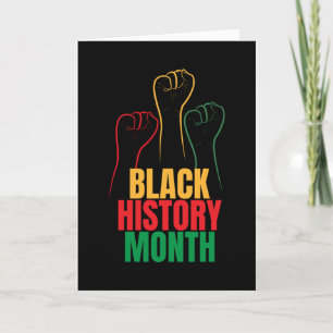 Cartão Mês da História Negra