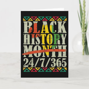 Cartão Mês da História Negra 247365 Com Bandeira do Mapa 