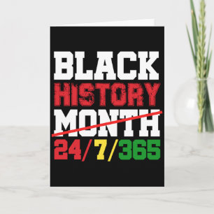 Cartão Mês da História Negra 247365 Orgulho Negro Ame Afr