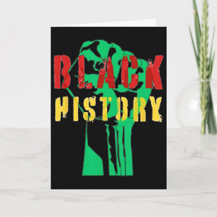 Cartão Mês da História Negra, Punho do Poder Negro