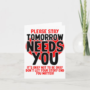 Cartão Mês de Sensibilização para a Saúde Mental Pessoas 