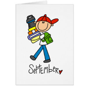 Cartão Mês de setembro