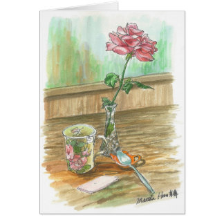 Cartão Mesa ocasional